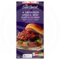 Image of Asda Extra Special Aberdeen Angus Beef Quarter Pounders