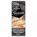 Image of Jacob's Savours Salt & Black Pepper Crackers