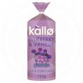 Image of Kallo Blueberry & Vanilla Rice & Corn Cakes