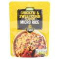 Image of Asda Chicken & Sweetcorn Flavour Micro Rice