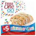 Image of Fibre One 90 Calorie Birthday Cake Squares